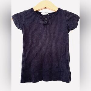 Jamie Kay toddler navy blue Henley tee